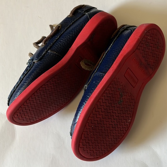 Janie and Jack Size 8 Boys Leather Loafers - Picture 5 of 5